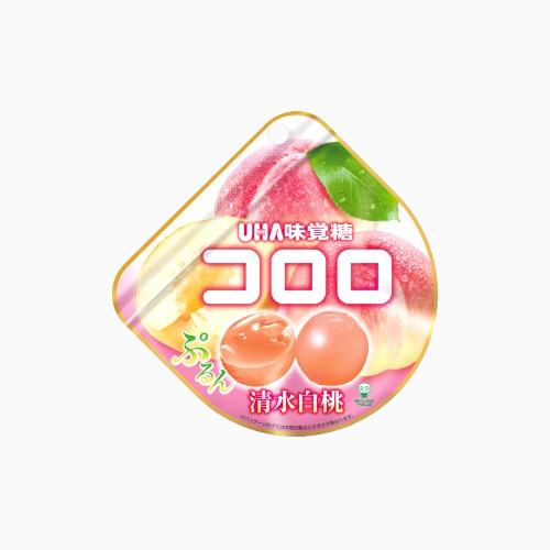 UHA 미각당 코로로 젤리 복숭아 백도